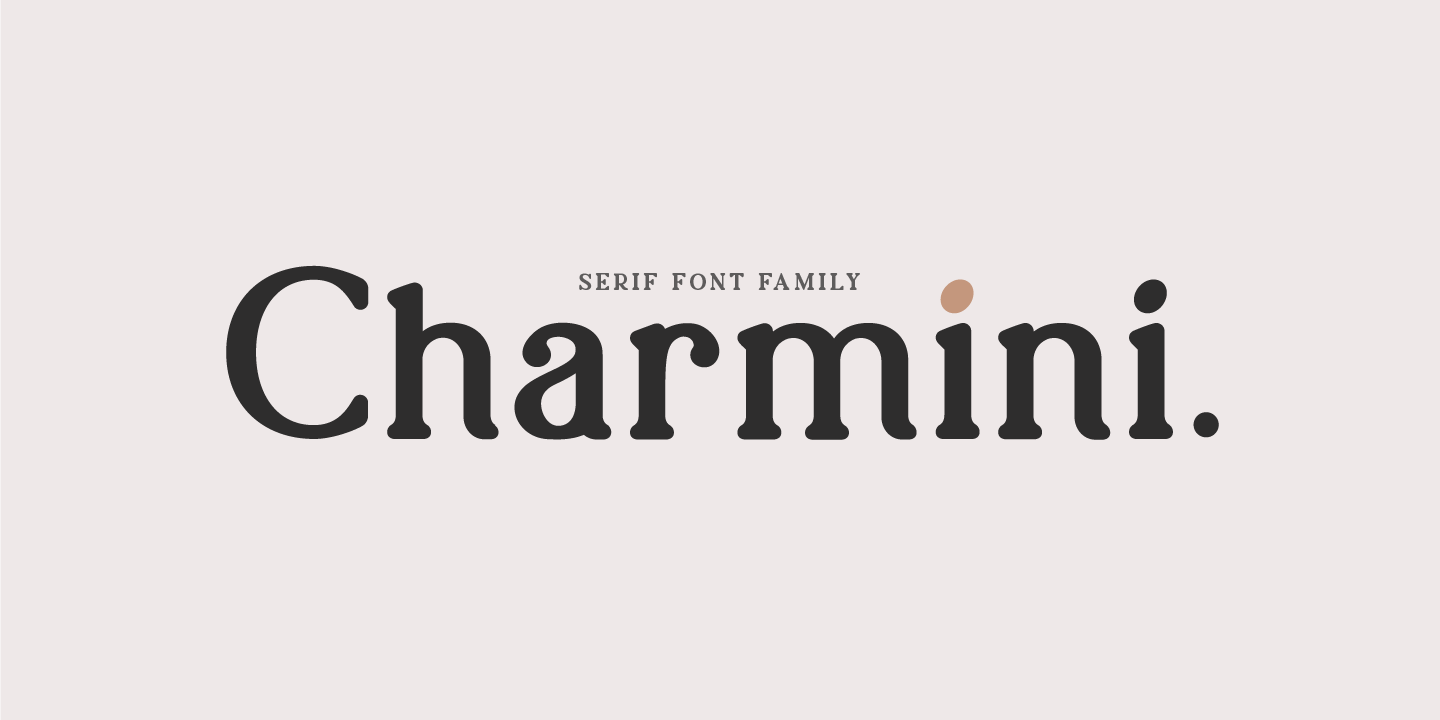 Example font Charmini #1